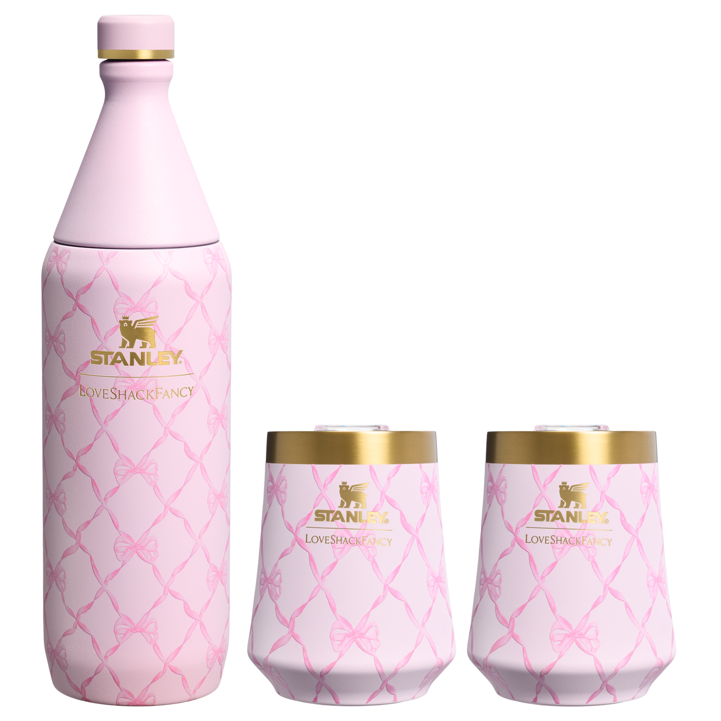 LoveShackFancy Holiday Reserve All Day Wine Set | 34 OZ | 11 OZ